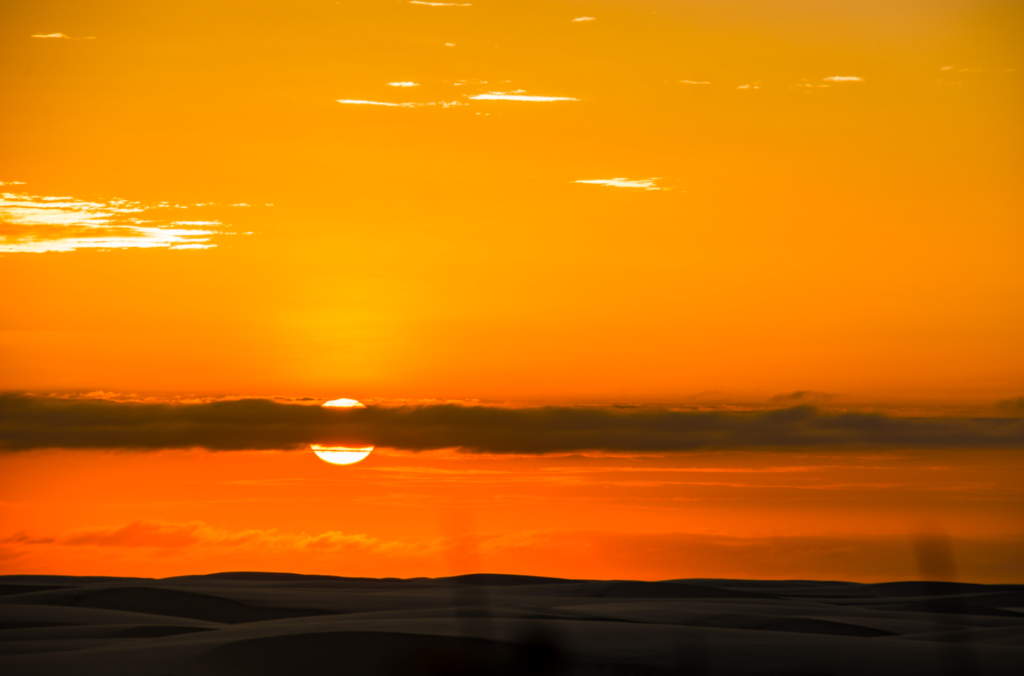 Amanhecer em Santo Amaro, Lençóis Maranhenses